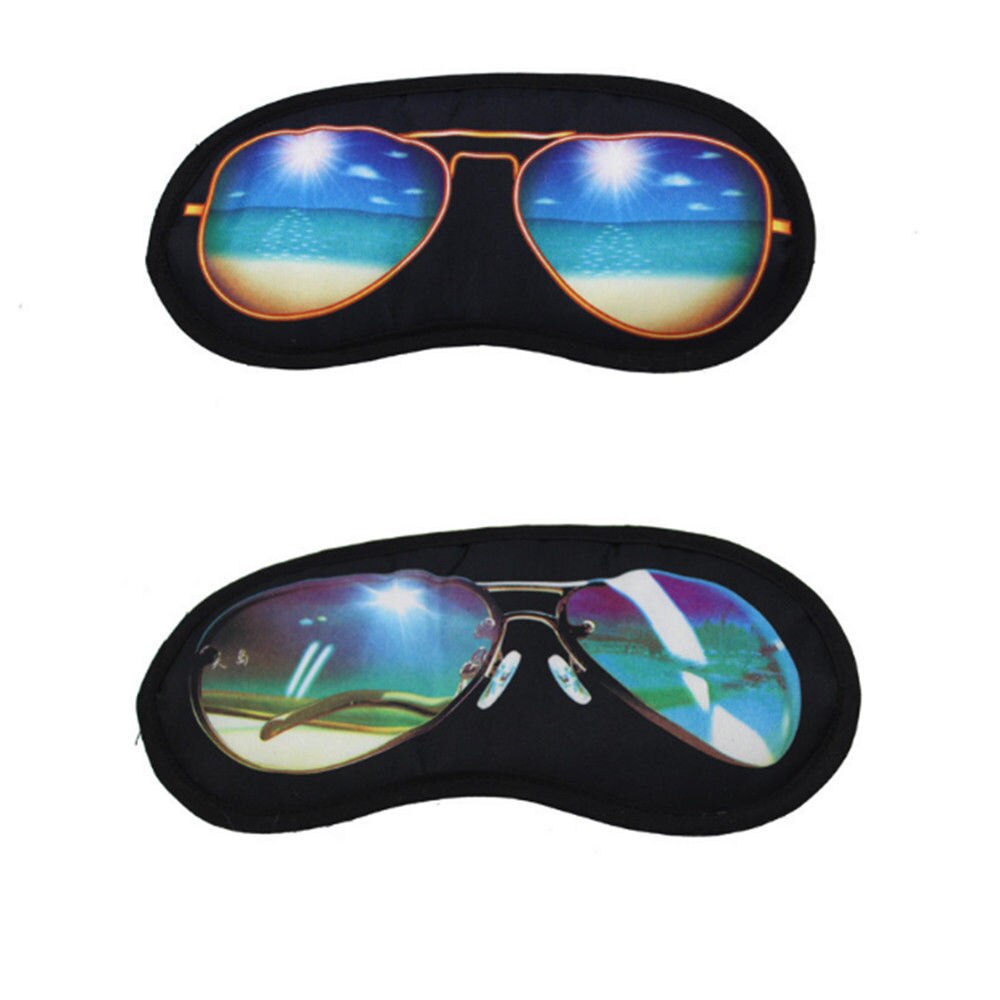 Voyage utilitaire sommeil lunettes de soleil ombre oeil couverture repos yeux masque voyage sommeil aide Fatigue soulager voyage accessoires