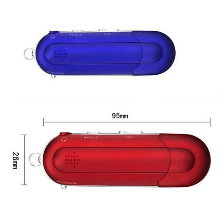 USB Digital MP3 Player Card Max jack Support Capacity output TF 3.5mm Radio audio Screen LED Built-in with FM 32GB