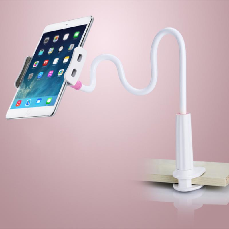 Luie mobiele telefoon standhouder telefoon houder rekbaar houder telefoon flexibele lange arm luie telefoon houders klem bed