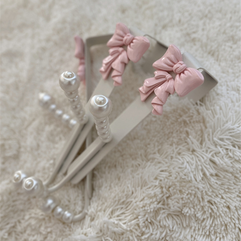 Crochet en Fer avec Nministériels d Français, Perle, Double Porte Arrière, Cintres pour Armoire, Vêtements, Cuisine, Porte Cintre, T1, Décoration de Maison, Organisation