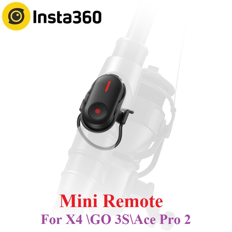 Insta360 Mini Remote Control 10m For Insta 360 X4/Ace Pro 2/GO 3S Original Accessories
