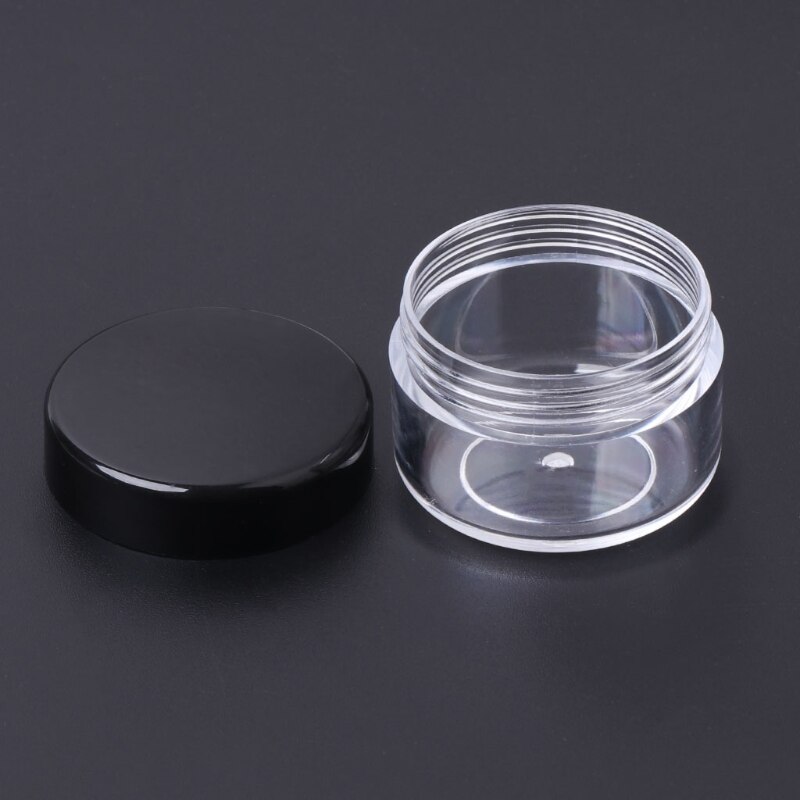 Makeup Jar Mini Sample Bottle Travel Cosmetic Pot Face Cream Container Nail Box 425D