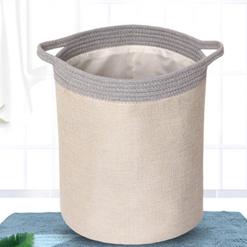 Freestanding Laundry Hamper Collapsible Large Clothes Basket with Easy Carry Extended Handles for Clothes Toys