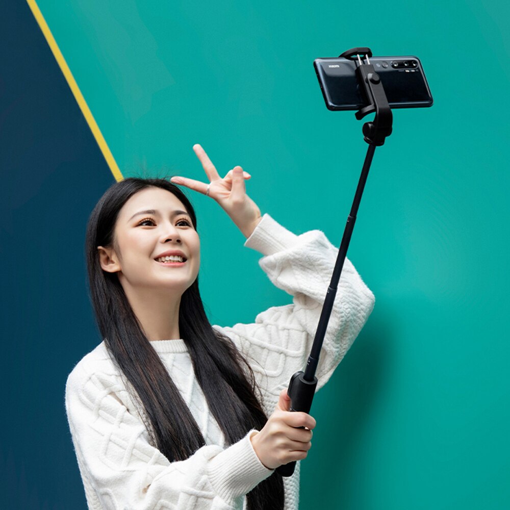 Xiaomi Mi Zoom Statief Selfie Stok Bluetooth Remote Opvouwbare Uitschuifbare Monopod 360 Graden Draaibare Draagbare Statief Voor Telefoon