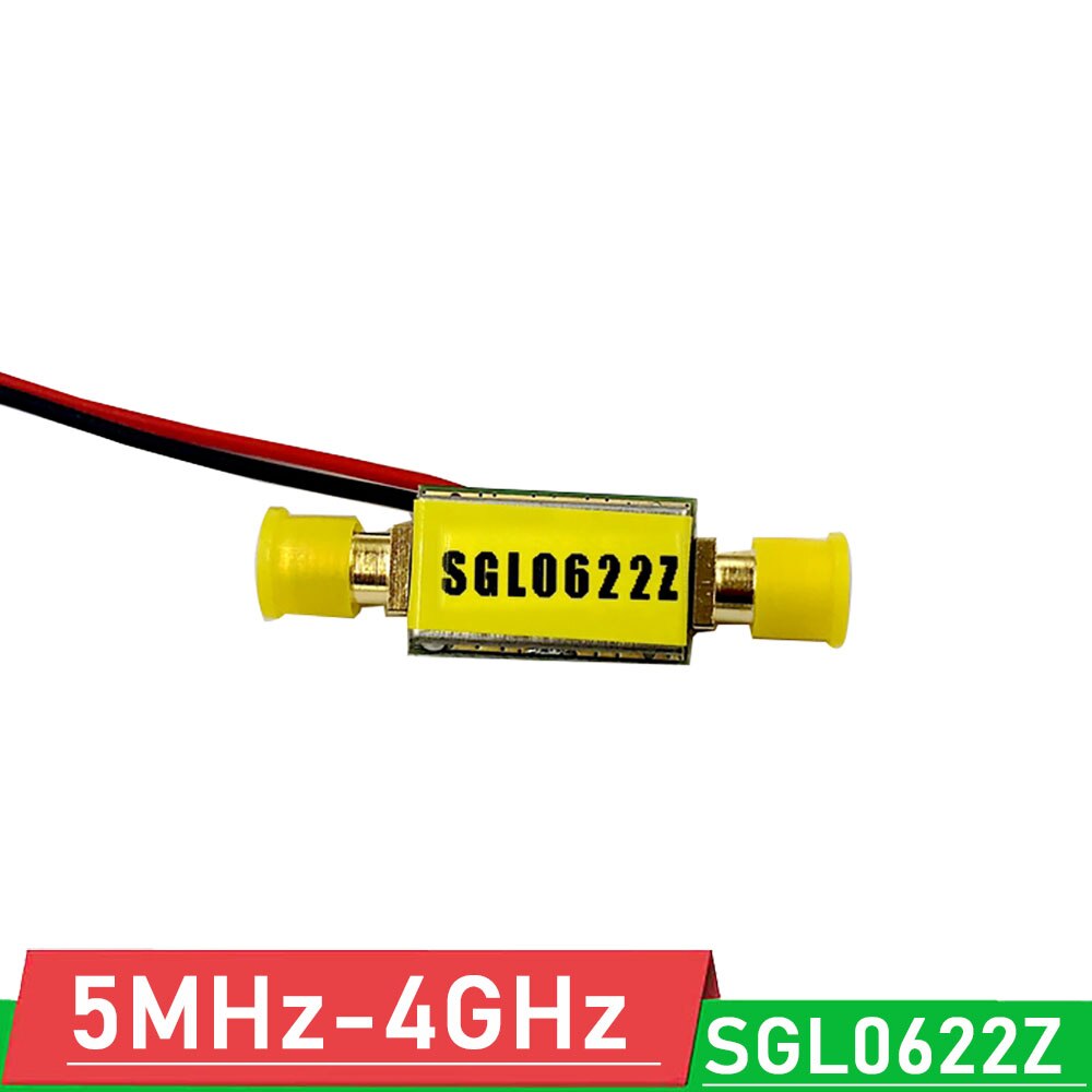 SGL0622Z LNA 5Mhz - 4Ghz RF Linear amplifier 32dB gain low noise RF POWER amplifier for Ham Radio AMP HF FM VHF UHF