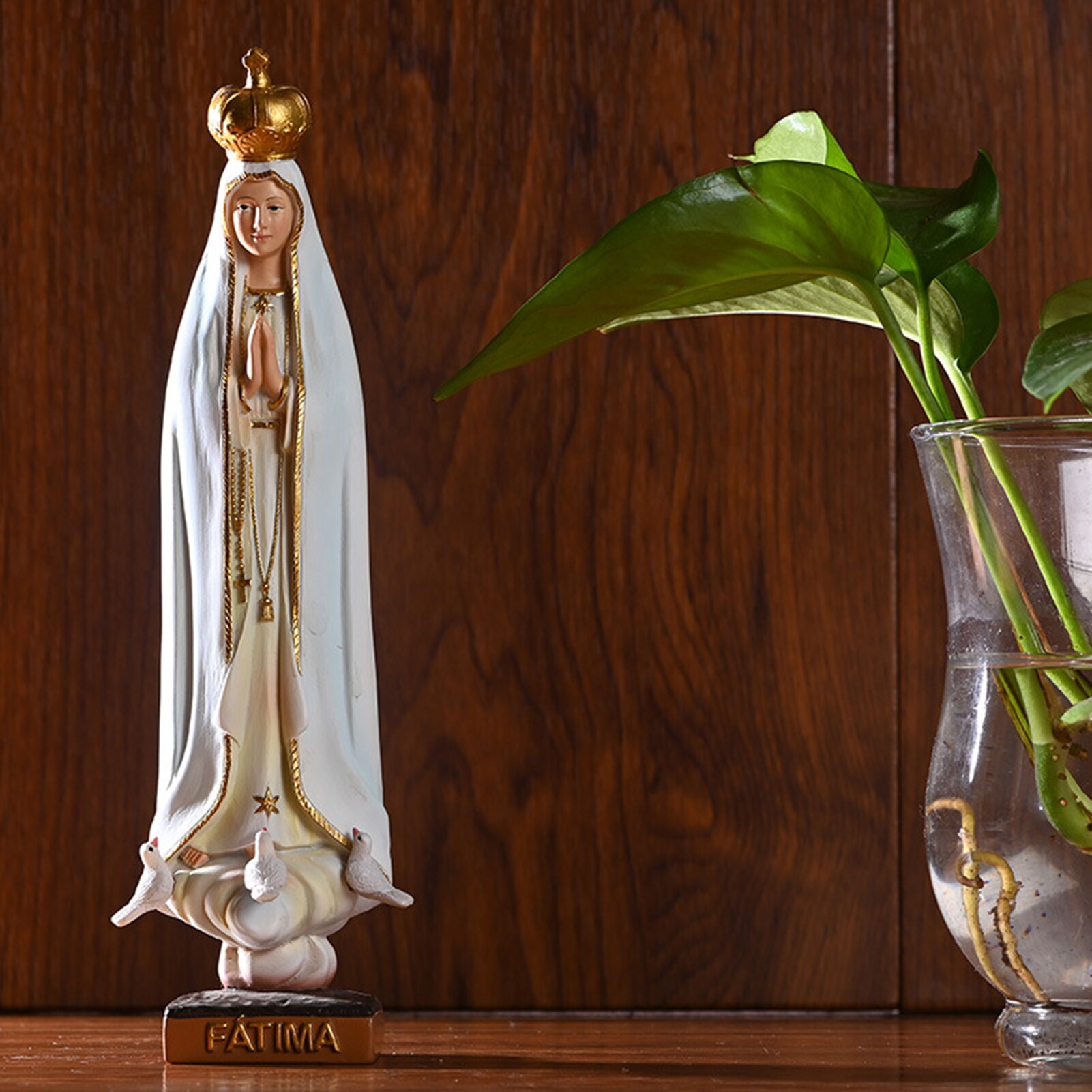 LearnLyrics 2 stuks St Joseph standbeeld verkopen huis - Joseph ornamenten ambachten, huis hars beeldjes Joseph standbeeld | Joseph decoratie tuin
