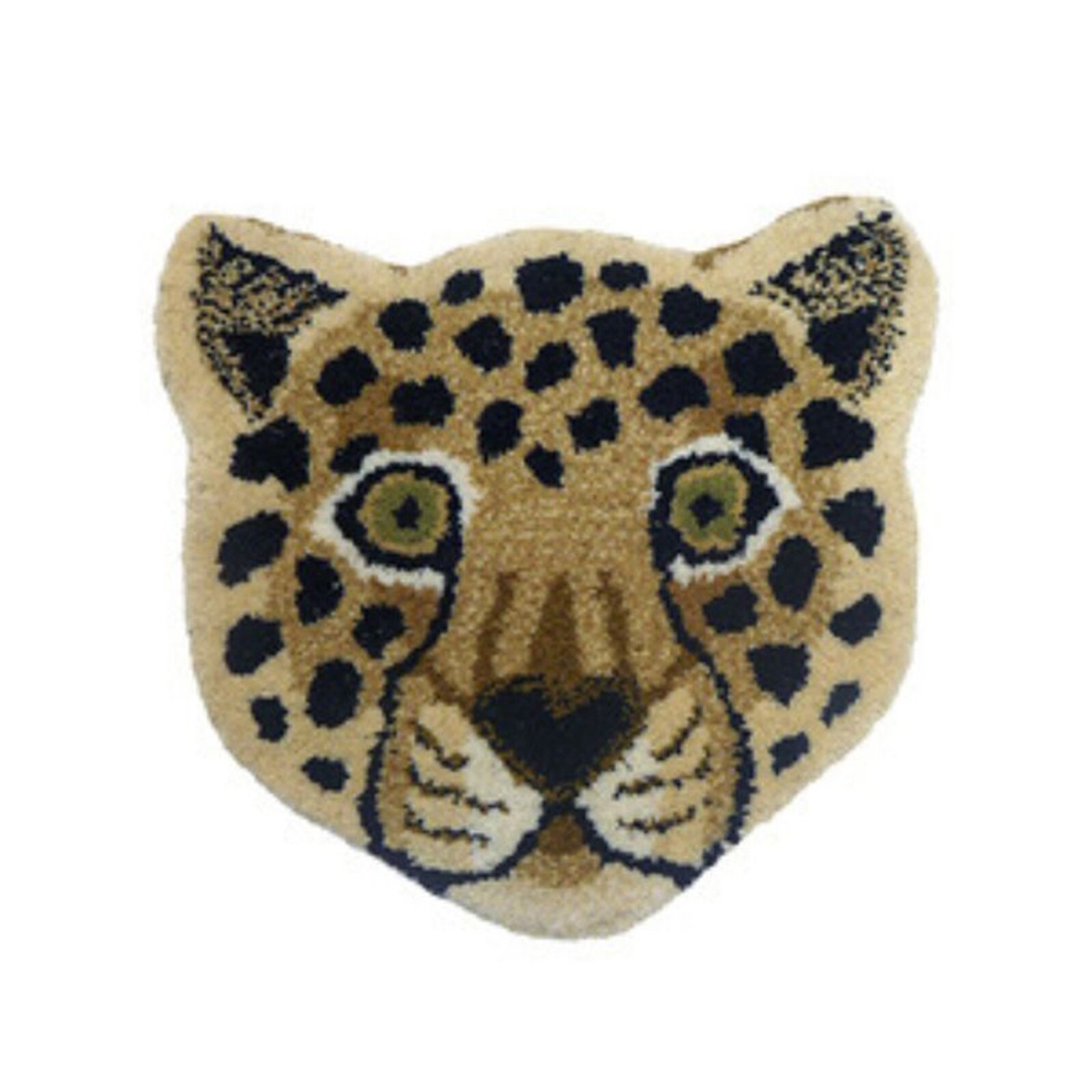Household Imitation Cashmere Seat Cushion Cartoon Tiger/Lion/Panda Shape Thickened Floor Mat for Bedroom Living Room: 5