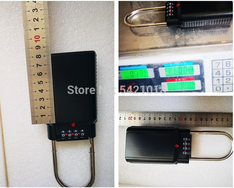 Waterproof Key Lock Box Surfing Spare Key Holder Realtor Combination Box Lock for surfing