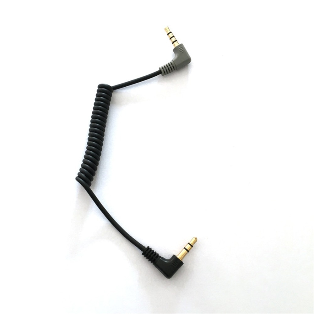Ulanzi 3.5mm TRS to TRRS Splitter Adapter Cable for RODE VideoMicro VideoMic Go BY-MM1 Transfer From Smartphone to Microphone