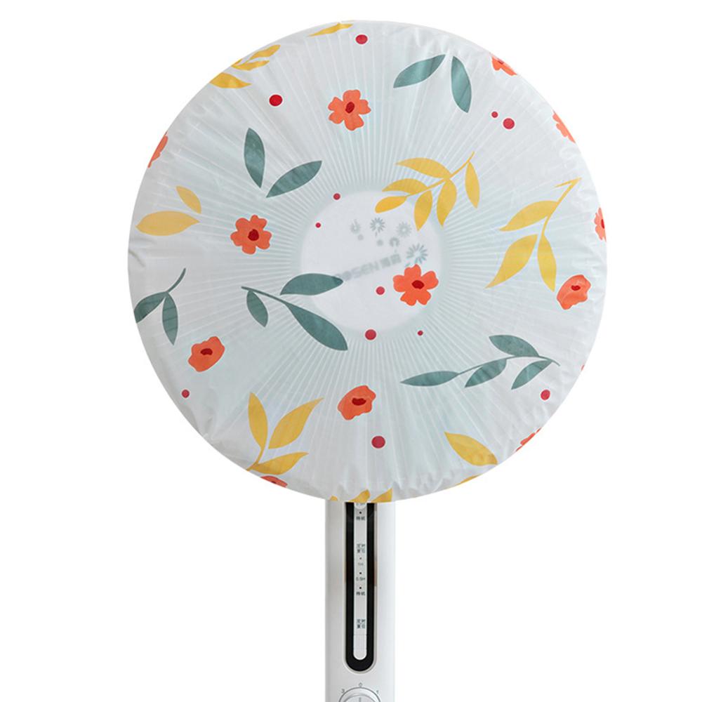 Tapa antipolvo para ventilador PEVA de Pedestal de 17,7 pulgadas, lavable, a prueba de polvo, no tóxico, cubierta para ventilador, impresión geométrica/Floral, antipolvo: Verde claro