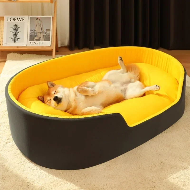 Cama suave para perros, sofá Universal para mascotas para las cuatro estaciones, cojín relleno para perros y gatos, cama para cachorros y gatitos, almohada para gatos, accesorios para mascotas, suministros para gatos