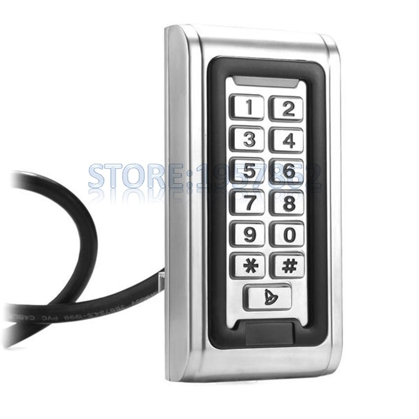 IP65 Waterproof Door Access Control Controller Proximity RFID Reader Keypad