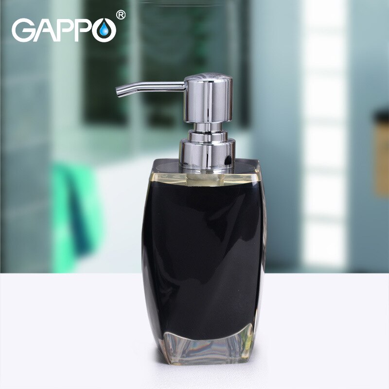 GAPPO liquid soap dispensers soaps pump imported resin Bottle Bath Shower Accessories soap dispensers bottles