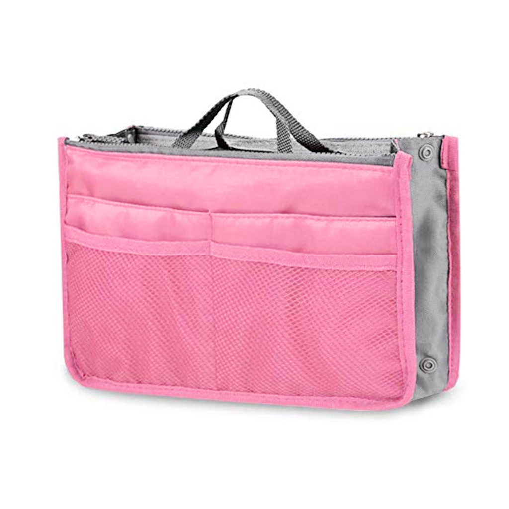 Lady Women Insert Handbag Bag In Bag Purse Large Liner Organizer Bag Travel Outdoor Hiking Backpack Camping Men's Bag #LR1: 7