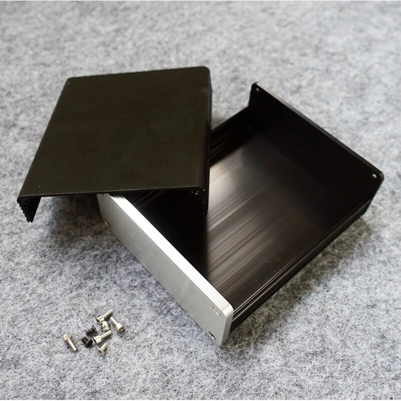 Full Aluminum Enclosure Power amplifier chassis of 1105 Headphone Amplifier case power supply case