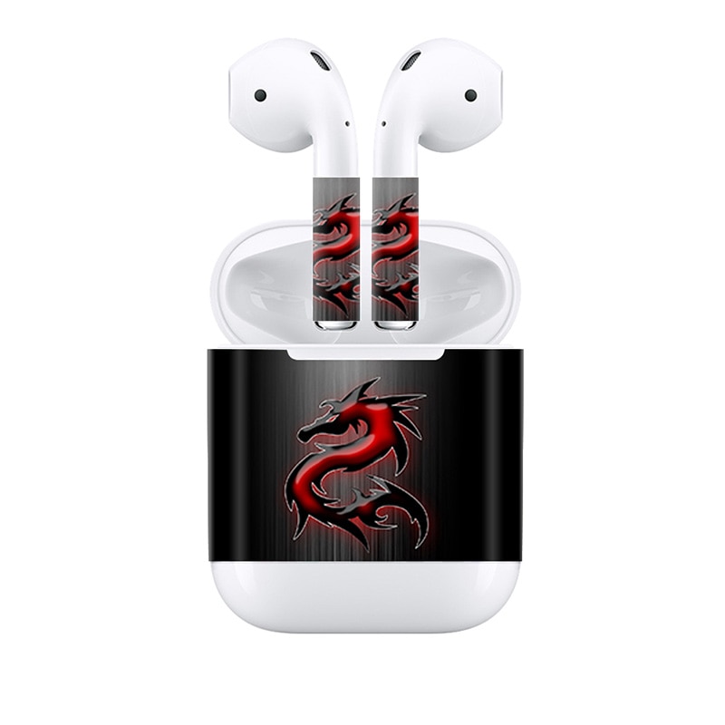 Custom Skin Sticker for Apple AirPods for Earphone Headset Vinyl Decal