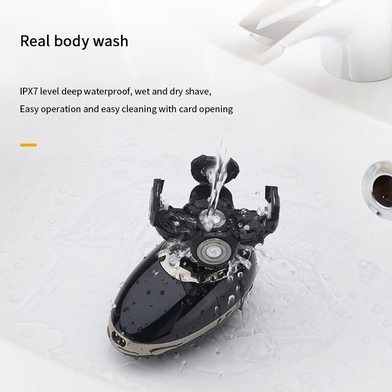 VGR Multifonction Visage Rasoir Électrique 5 Têtes Flottantes Rasoirs Électrique Rasoir Nez Tondeuse Machine USB Rasoir Rechargeable tondeuse barbe tondeuse cheveux professionnelle tondeuse tondeuse barbe rasoir electr