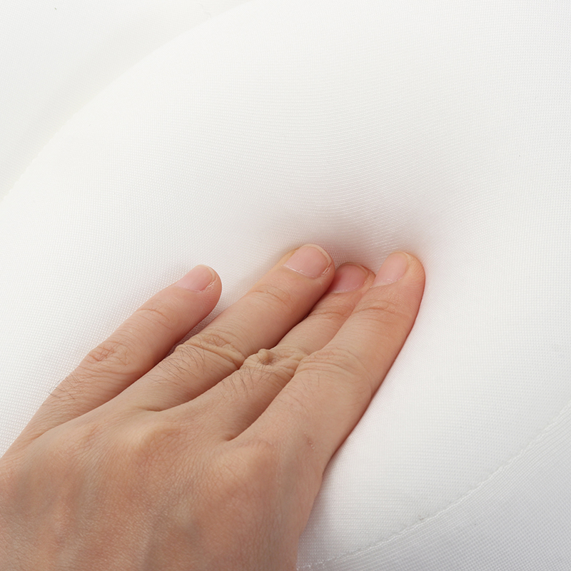 3D Alle-runde Wolke Kissen schaum partikel schlaf kissen Kopf hals schultern Unterstützung Entspannen Komfort Kissen Weiß