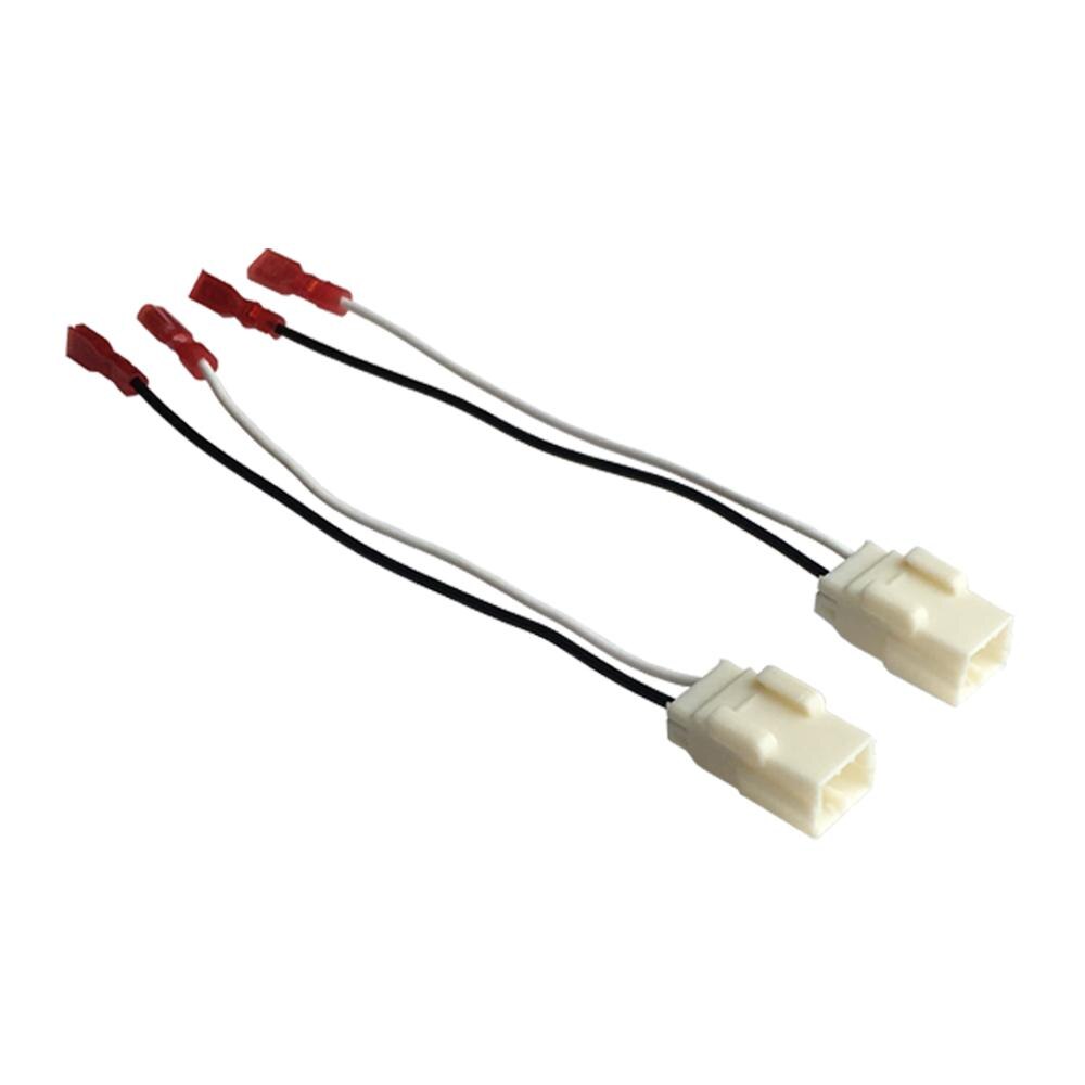 1 or 2 par kabel för chrysler dodge-högtalarkabelstammens adapterkontakt: 1 par