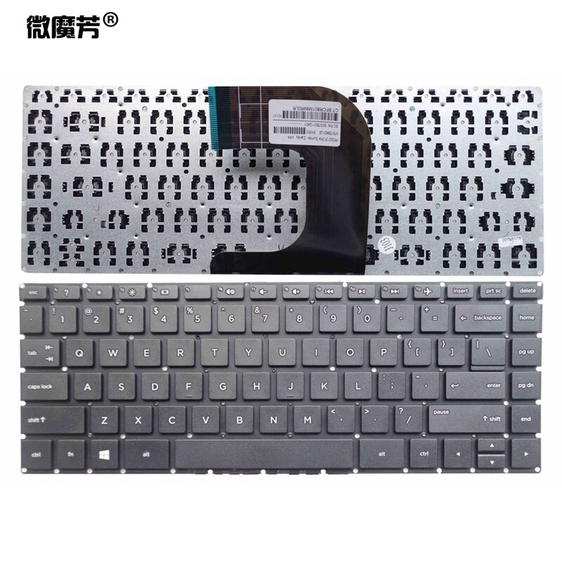 Laptop Toetsenbord Engels Voor Hp 14-AC 14-ac029TX 340 G3 346 G3 348 G3 246-G4 240-G4 14-Af 14-AQ 14-DF 14-Am TPN-I119 I124 340 G4