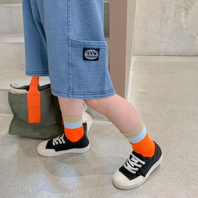 Kinderen Denim Shorts Mode Zomer Baby Jongens En Meisjes Solid Casual Korte Broek Peuter Broek Shorts Jeans 2-7Y