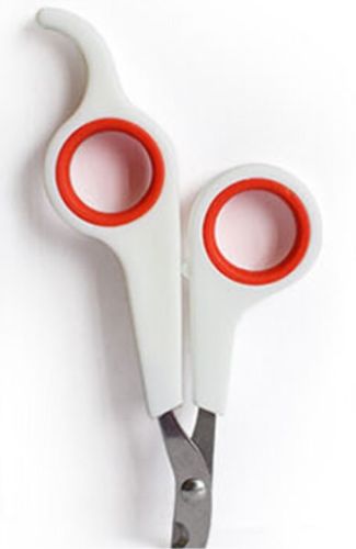 Tondeuse à griffes pour chien chat | Pour animaux domestiques, soins des orteils et des pattes, ciseaux, coupe-griffe, utile, outil de toilettage: WHITE