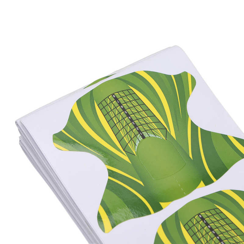 Nail Guide Form Eco Friendly Length Mark Compact Portable Nail Art Form for Home for Nail Artist for Nail Salon