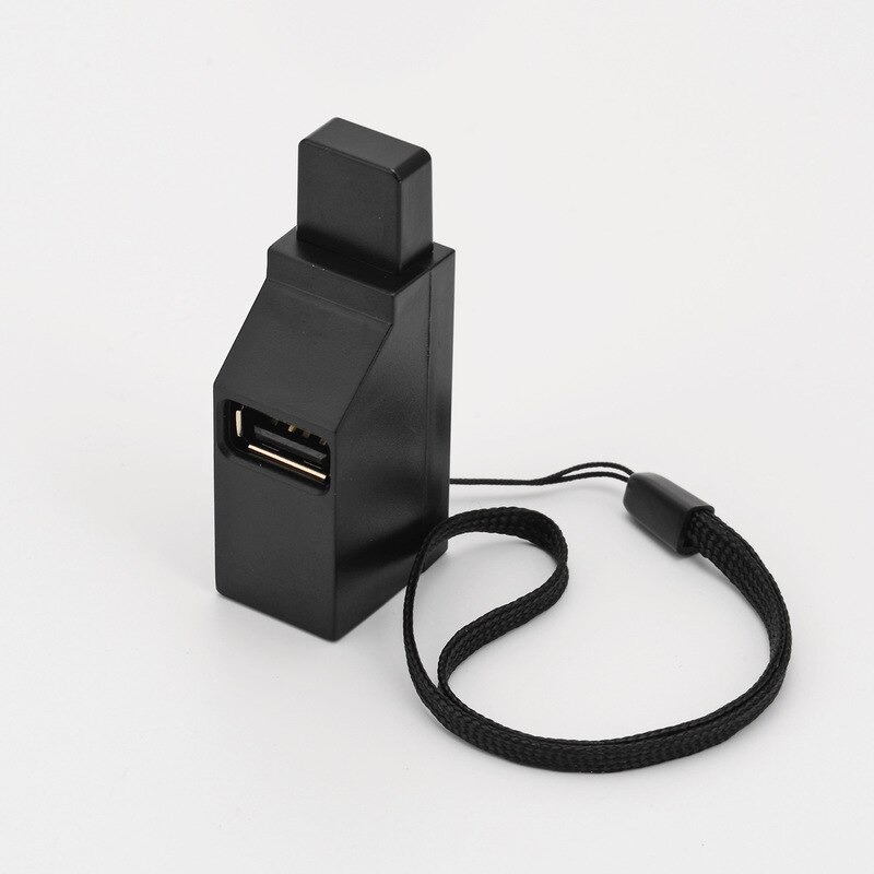 Mini bærbar 3- port usb 2.0 splitter 3.0 in- linje usb hub forlænger hub