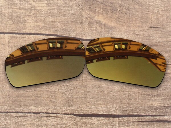 Vonxyz 20+ Color Choices Polarized Replacement Lenses for-Oakley Monster Pup Frame: Bronze Mirror