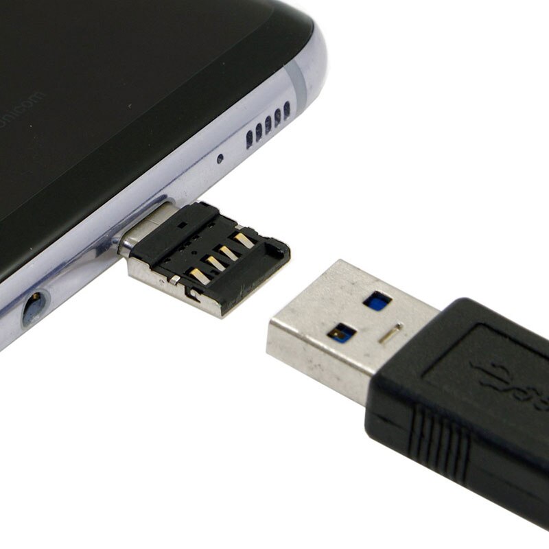 Portefeuillesubsidies Type-C USB-C Naar Usb 2.0 Otg Adapter Voor Xiao Mi Mi 8 Mi 8 Samsung Galaxy S9 plus S8 Oneplus 6 Mobiele Telefoon Type C Kabel