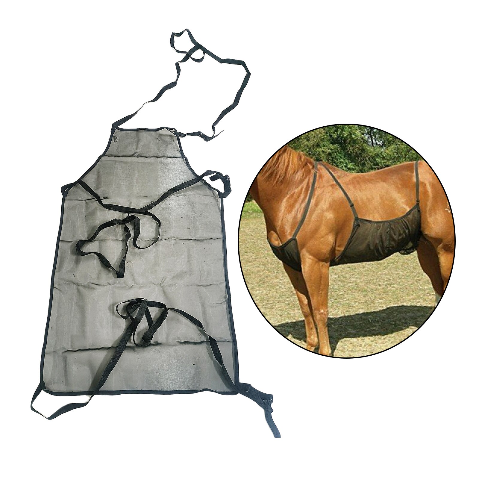 Drap cheval à mouches, protège-ventre, couverture de protection, confortable