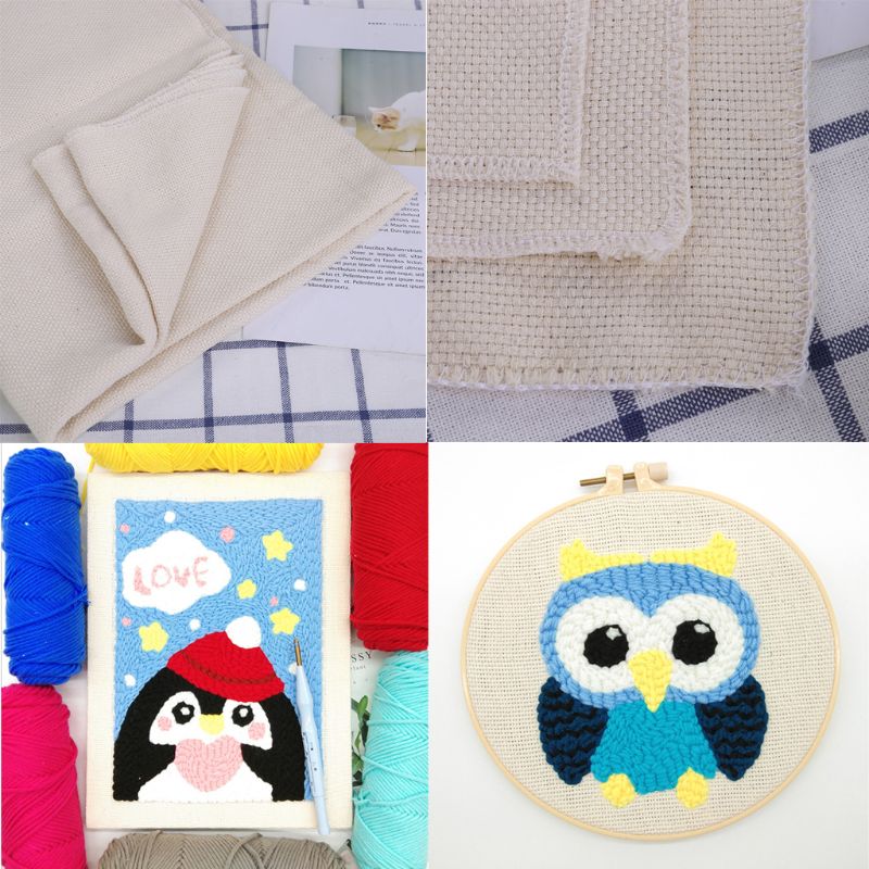 Monniken Doek Voor Diy Borduren Handwerken Stof Naaien Punch Naald Accessoire