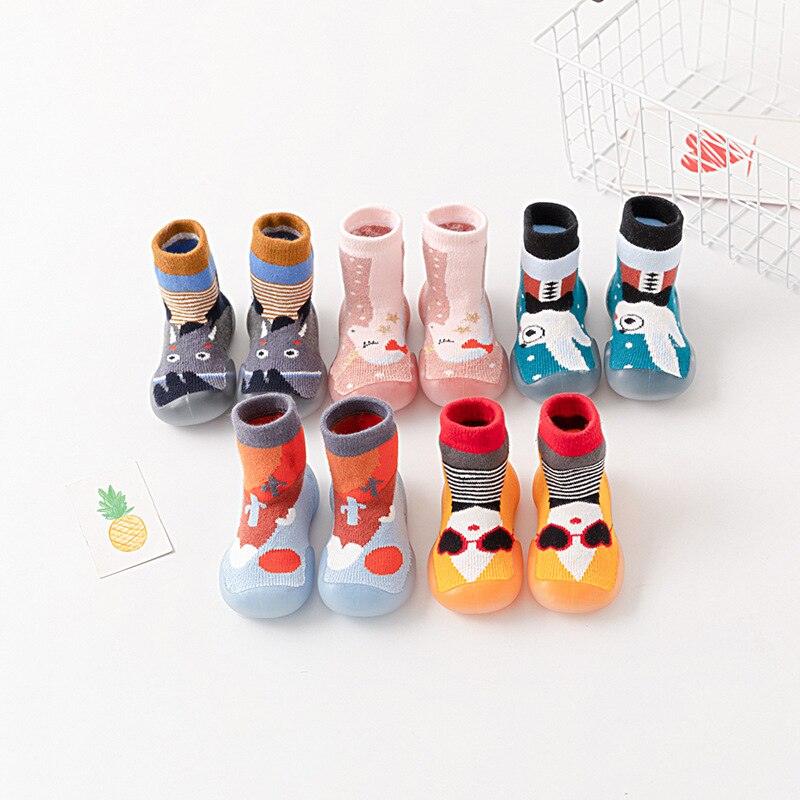 Babyschoentjes winter verdikking antislip lente herfst cartoon dieren schoen kind peuter meisje jongen zacht baby casual eerste stappers