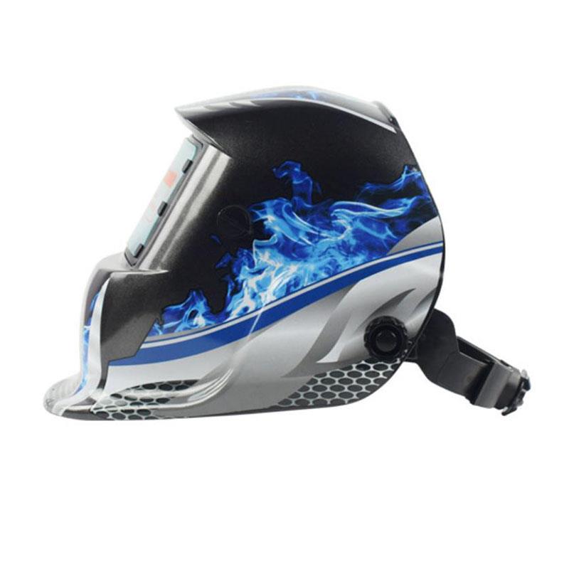Solar Automatic Welding Helmet Welding Head-Mounted Goggles Light Filter Welding Cap Protective Helmet Flat Flip Half