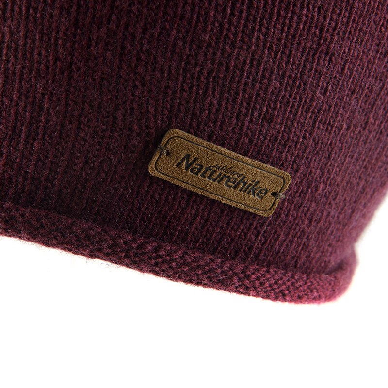 Naturehike-gorro de punto de lana para exteriores, gorro cálido para senderismo, Unisex, para correr, senderismo, deporte de escalada