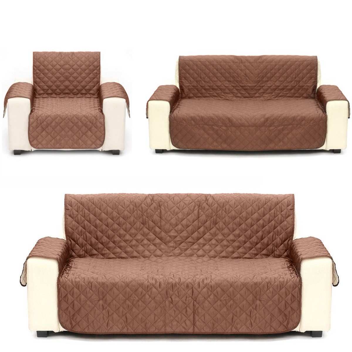 1/2/3 Zits Dubbele Side Sofa Kussen Huisdieren Honden Sofa Covers Waterdichte Couch Fauteuil Kussenovertrekken Fauteuil Meubels Protector