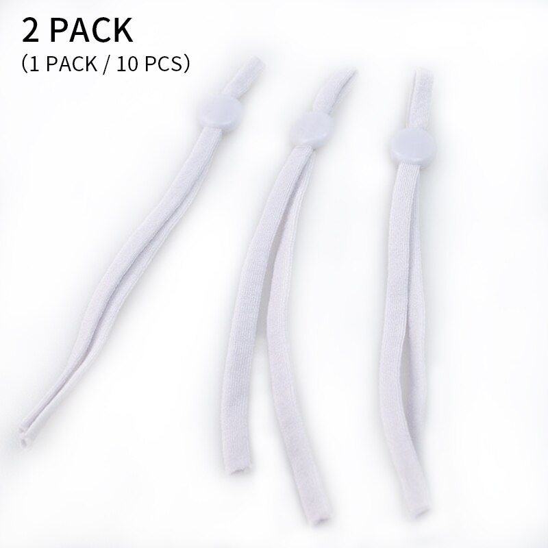 10/30 pièces haute-élastique couture élastique ruban élastique Spandex bande garniture couture tissu bricolage accessoires de vêtement: 20pcs  B