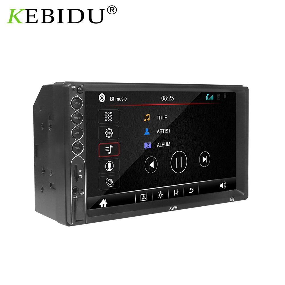 7 Inch HD Touch screen Car Radio Bluetooth Stereo audio Car Multimedia MP5 Player MP5 FM TF USB Aux Media Radio
