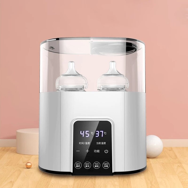 6 In 1 Smart Universele Babyfood Warm Zuigfles Warmer Heater Sterilisator 110-220V Elektrische Melk Voedsel warmers Met Timer