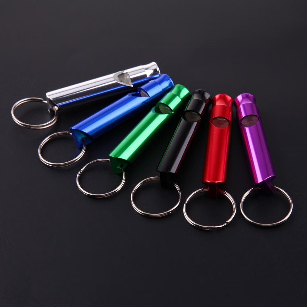 1pcs Portable Pet Dog Training Whistle Aluminum Puppy Stop Barking Sound Flute Pet Dog Toy Adjustable Whistle Sound