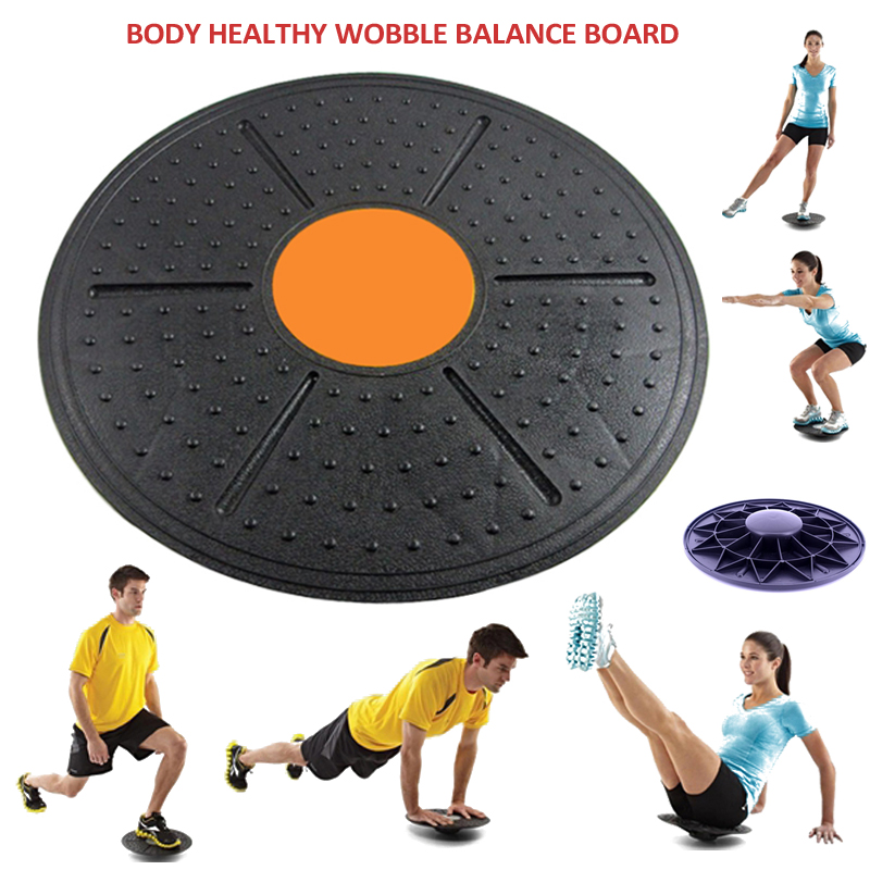 36cm sunde wobble balance board fod løs massage balance board yoga ...