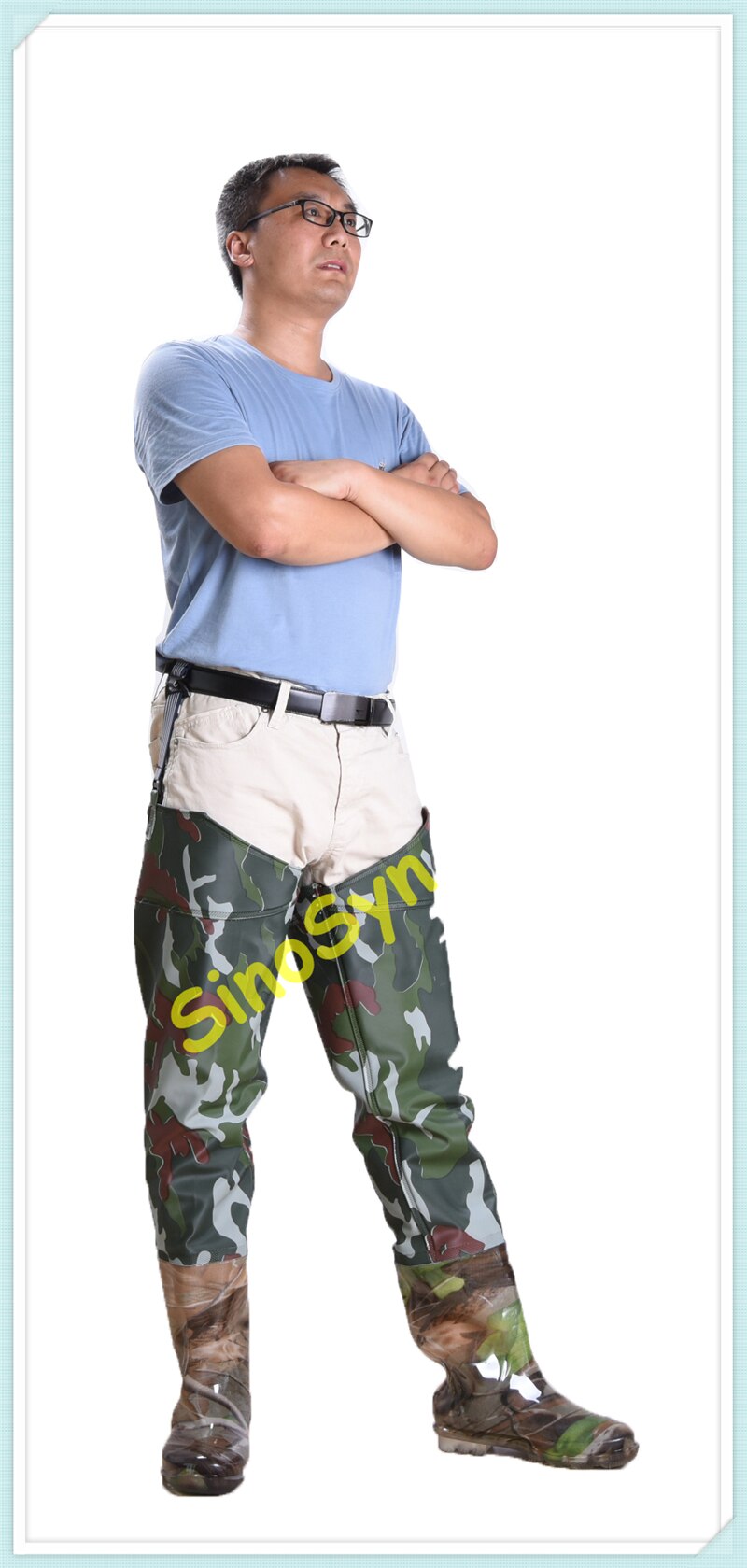 FQT1902 Army-Camouflage Pvc Skidproof Onderwater O... – Grandado