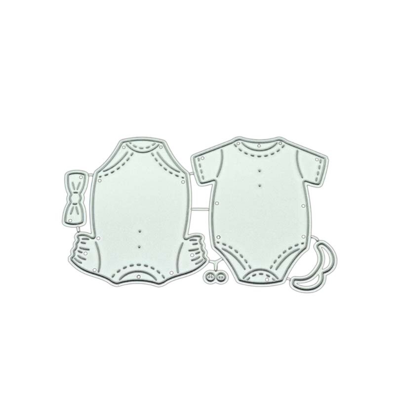 Baby Clothes Metal Cutting Dies Stencil Scrapbooking DIY Album Stamp Paper Card Embossing Decor Craft Dies for