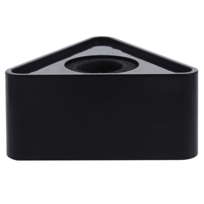 W3JB Black Hole Triangular Mic Microphone TV Interview Logo Flag Station DIY