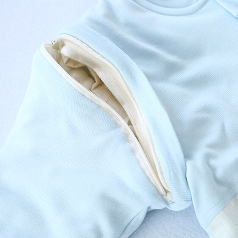 Baby Slaap Zak Gedrukt Animal Baby Slaapzakken Lange Mouw Peuter Deken Dikke Warme Nachtkleding Voor Jongens Meisjes Kleding