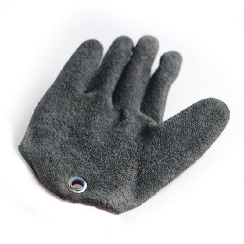 Guantes de pesca de pescador con ganchos magnéticos, protectores de mano resistentes a perforaciones