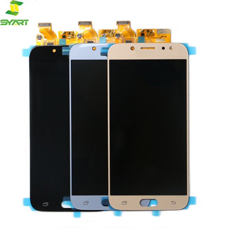 Oled TFT LCD For Samsung Galaxy J7 Pro J730 J730F LCD Display and Touch Screen Digitizer Assembly with frame