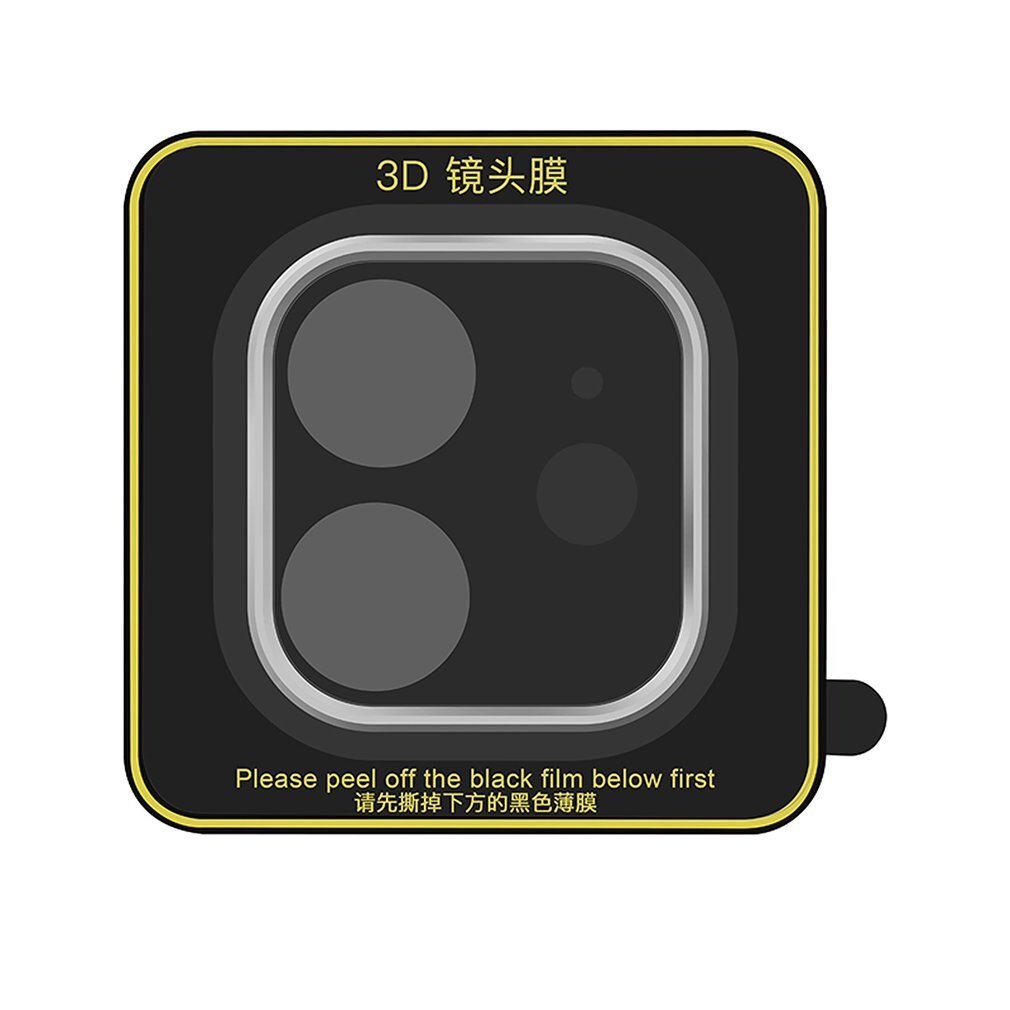 Anti Scratch Telefoon Accessoires Rear Camera Lens Screen Protector Film Ultra Dunne Dustprooof Beschermende Film Voor Iphone Onleny: silver6.1