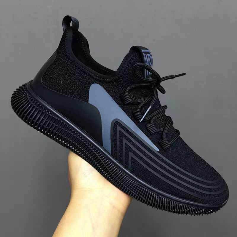 Herenschoenen casual koreaanse zomer ademende sport hardloopschoenen stoffen schoenen heren trendy schoenen herenschoenen