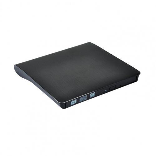 CD-ROM Disk Drive USB 3.0 CD Burner Driver Drive-free Computer ROM External Drive DVD Drive Player Writer Reader for Laptop: black